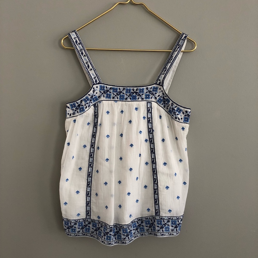 Joie Embroidered Top - NWT - size S
